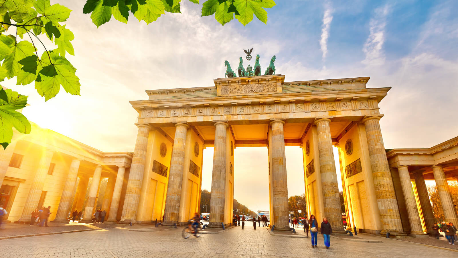 Brandenburg Gate in Berlin, Germany