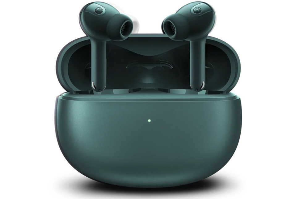 AirTone wireless earbuds in their charging case