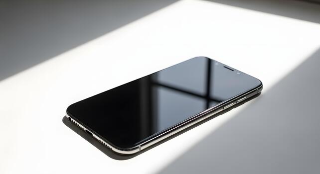 Astra A55 smartphone with a bright display