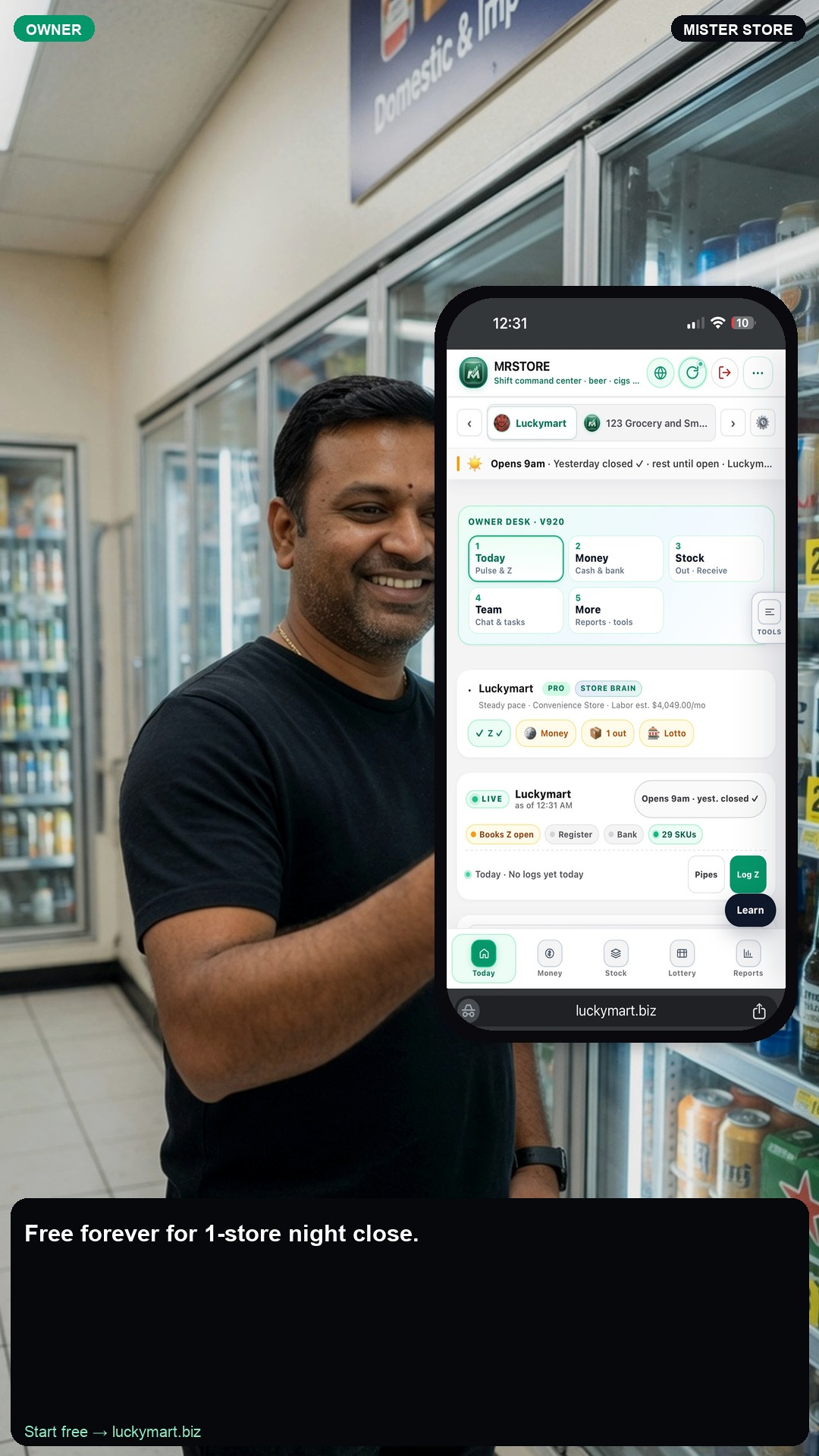 Money hub in MRSTORE