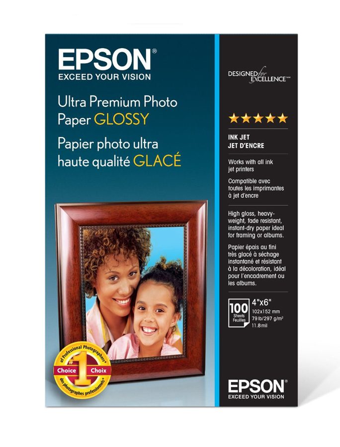 Photo paper 4x6 (100 sheets)